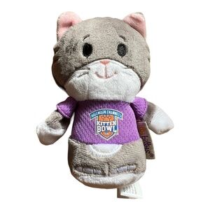 Hallmark Itty Bitty Kitten Bowl Cuddles Plush Toy‎ Stuffed Animal 5”